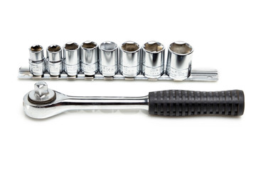 ratchet set with interchangeable heads