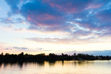 Background Fantasy Sunset