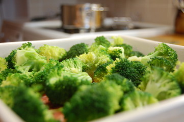 Broccoli-Lachs-Auflauf