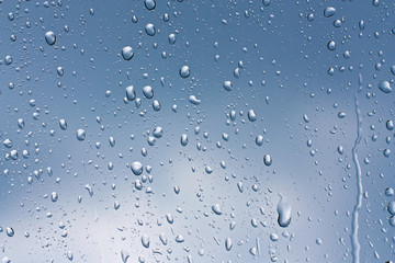 Raindrops on the window