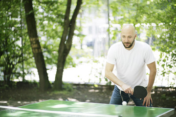Freude beim Tischtennis