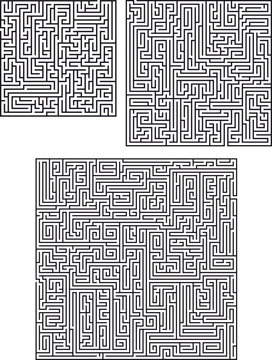 mazes collection - labirinti set.2