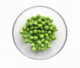 grüne erbsen