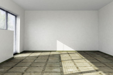 Interno vuoto da arredare