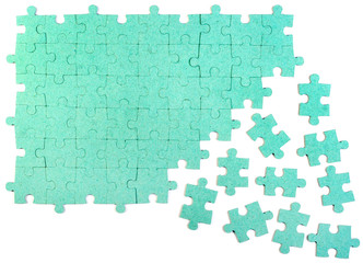 Jigsaw puzzle background