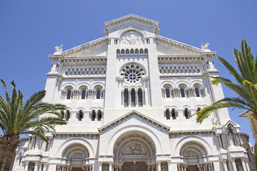 Fototapeta premium Saint Nicholas Cathedral in Monaco