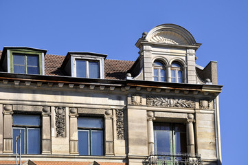Leipzig Historische Fassade
