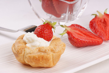 Strawberry tart