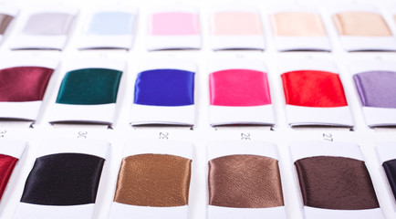 fabric color samples palette