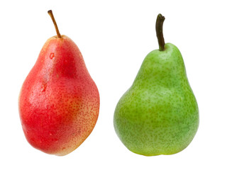 pear isolated on white background