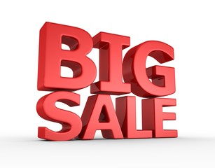 Big sale - 3d render