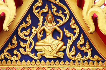 Temple roof in Thailand.