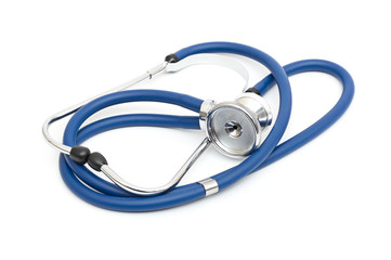 blue stethoscope