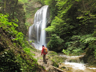 Wanderung am Wasserfall