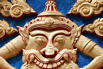 Temple in Bangkok, Thailand.