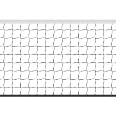 Seamless volleyball net