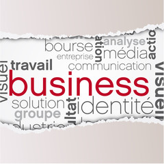 vecteur,mot business