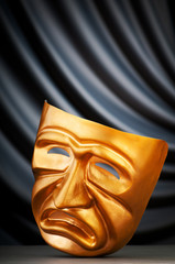 Obraz premium Masks with the theatre concept