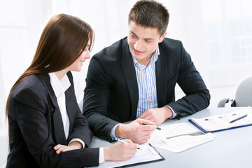 Fototapeta premium Business people