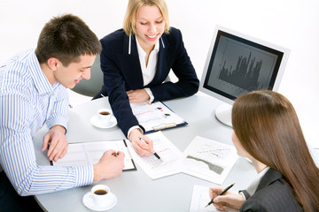 Fototapeta premium Business people