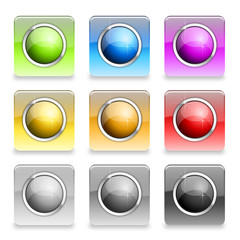 Buttonset but mit Metallring