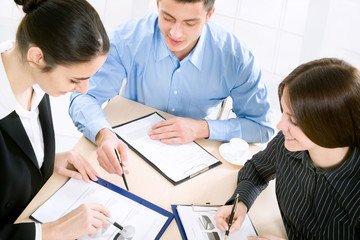 Fototapeta premium Business people