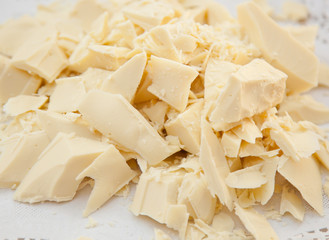 Scaglie di cioccolato bianco