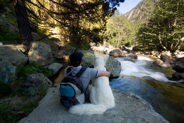 Fototapeta premium coppia di amici