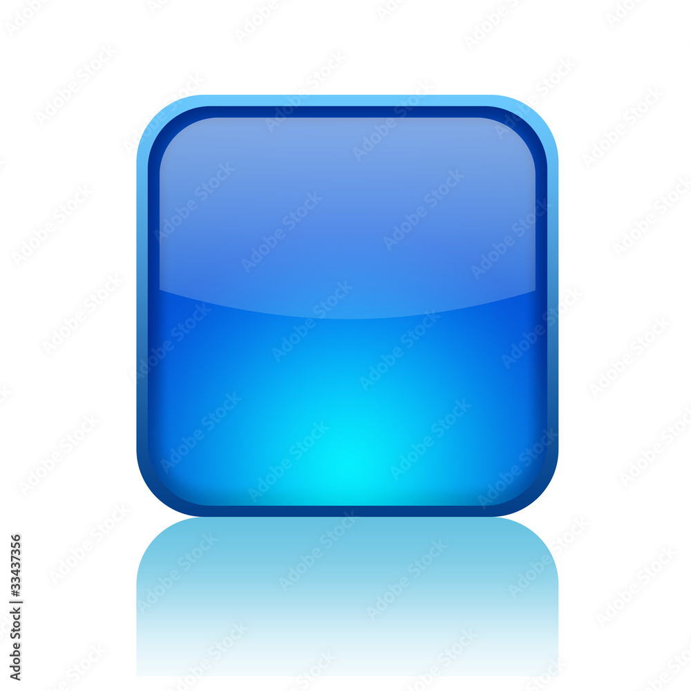 Poster blank web button