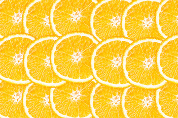 Orange fruit slices