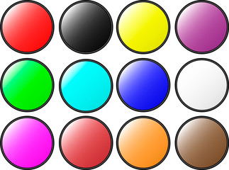 The set of web buttons