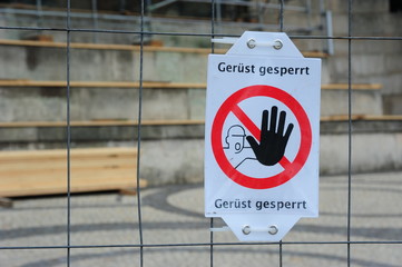 Baustellengerüst