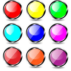 The set of web buttons