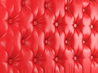 red background