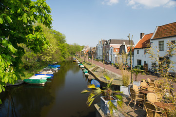 Fototapeta na wymiar Dutch wioska Naarden