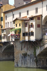Fototapeta na wymiar Ponte Vecchio à Florence, Italie 