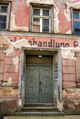 Unsaniertes Weltkulturerbe in Stralsund