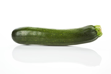 Zucchini isolated.