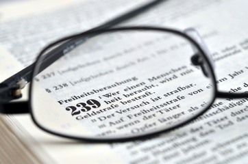 Freiheitsberaubung im Strafgesetzbuch