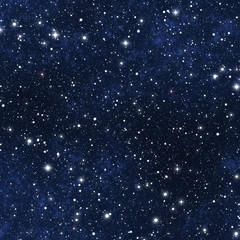 star filled night sky