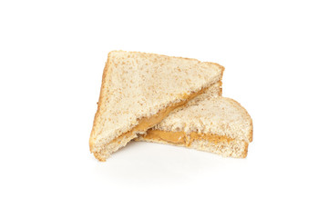 A peanut butter sandwhich