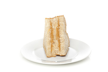 A peanut butter sandwhich