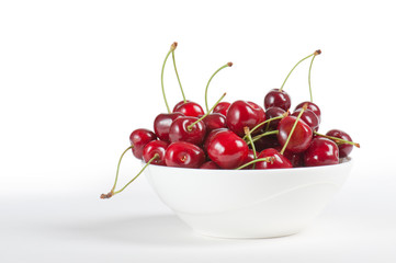 cup with cherries