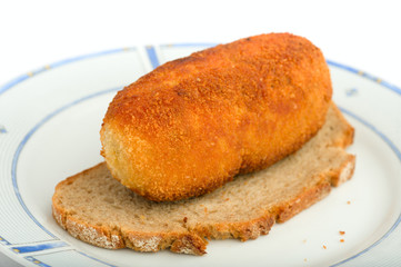 chicken Kiev cutlet