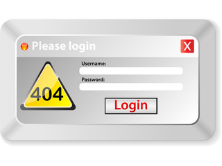 pc button error login © Andrei