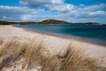 Sardinia, Italy: Cala Petra Ruja beach in