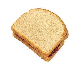 Grape jelly sandwich