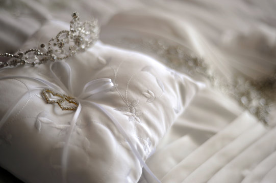 White pillow