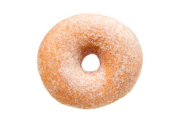 Fototapeta na wymiar Sugar Pierścień Donut Izolacja
