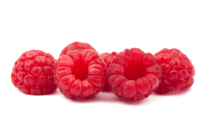 red raspberries